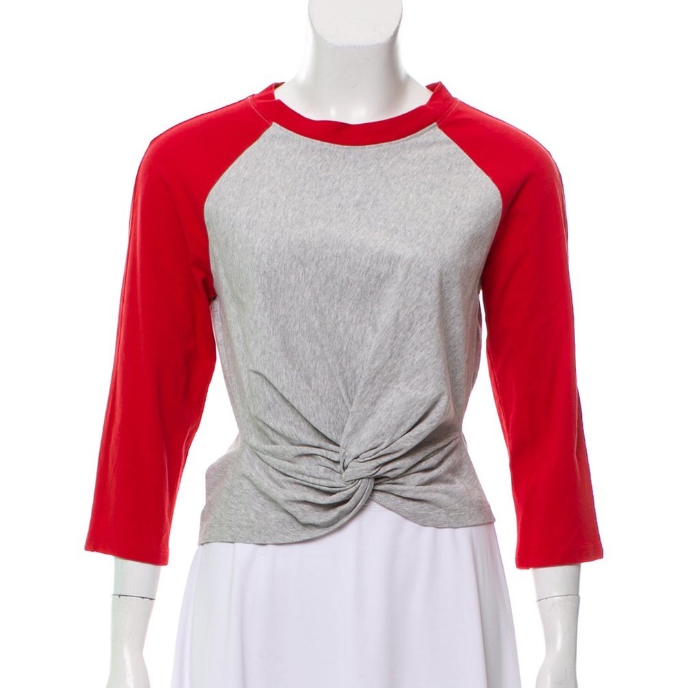 T by Alexander Wang Scoop Neck Top